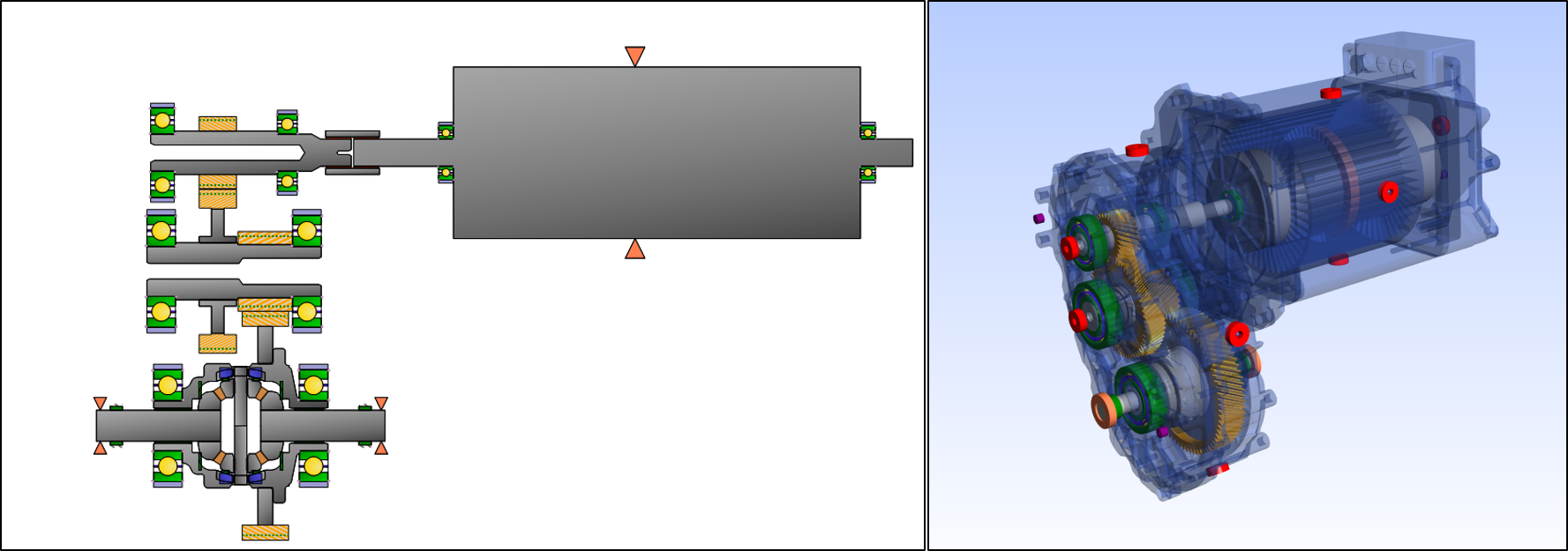 Example EV Drivetrain MASTA API