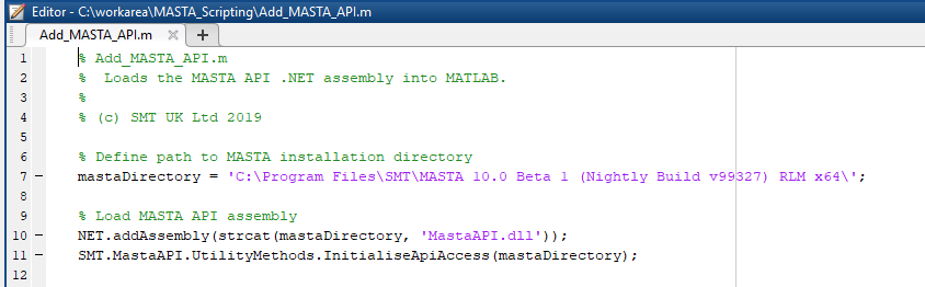 MATLAB® Setup